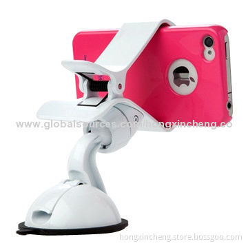 Universal Phone Cradle Windshield Car Holder, 360 Degrees Turn Around, Windshield Mount